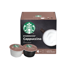 星巴克(Starbucks) 胶囊咖啡 花式咖啡 120g（雀巢多趣酷思咖啡机适用） 卡布奇诺